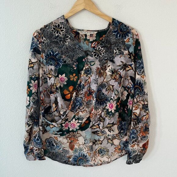 RACHEL BY RACHEL ROY Marceline Wonderlust Blouse Size 2 - Picture 2 of 8